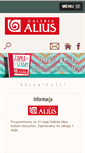 Mobile Screenshot of galeriaalius.pl